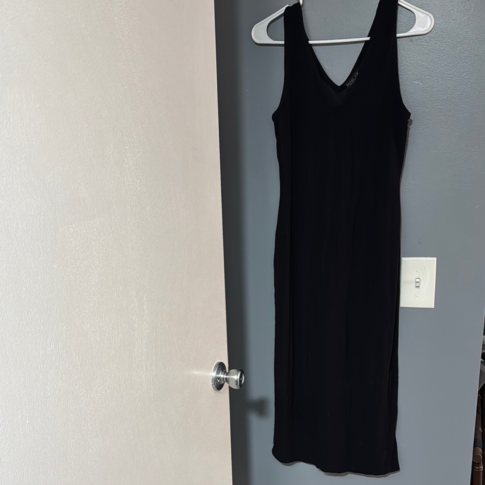 Rachel Zoe Black Midi Dress